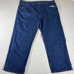 Red Kap Jeans Mens 46x30 Blue Denim Workwear Straight Leg PD60PW5